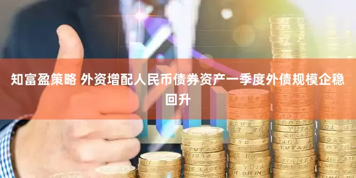 知富盈策略 外资增配人民币债券资产一季度外债规模企稳回升