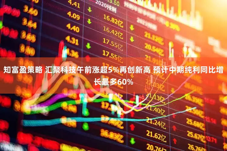 知富盈策略 汇聚科技午前涨超5%再创新高 预计中期纯利同比增长最多60%