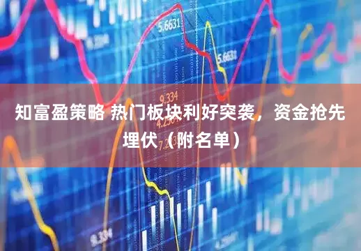 知富盈策略 热门板块利好突袭，资金抢先埋伏（附名单）